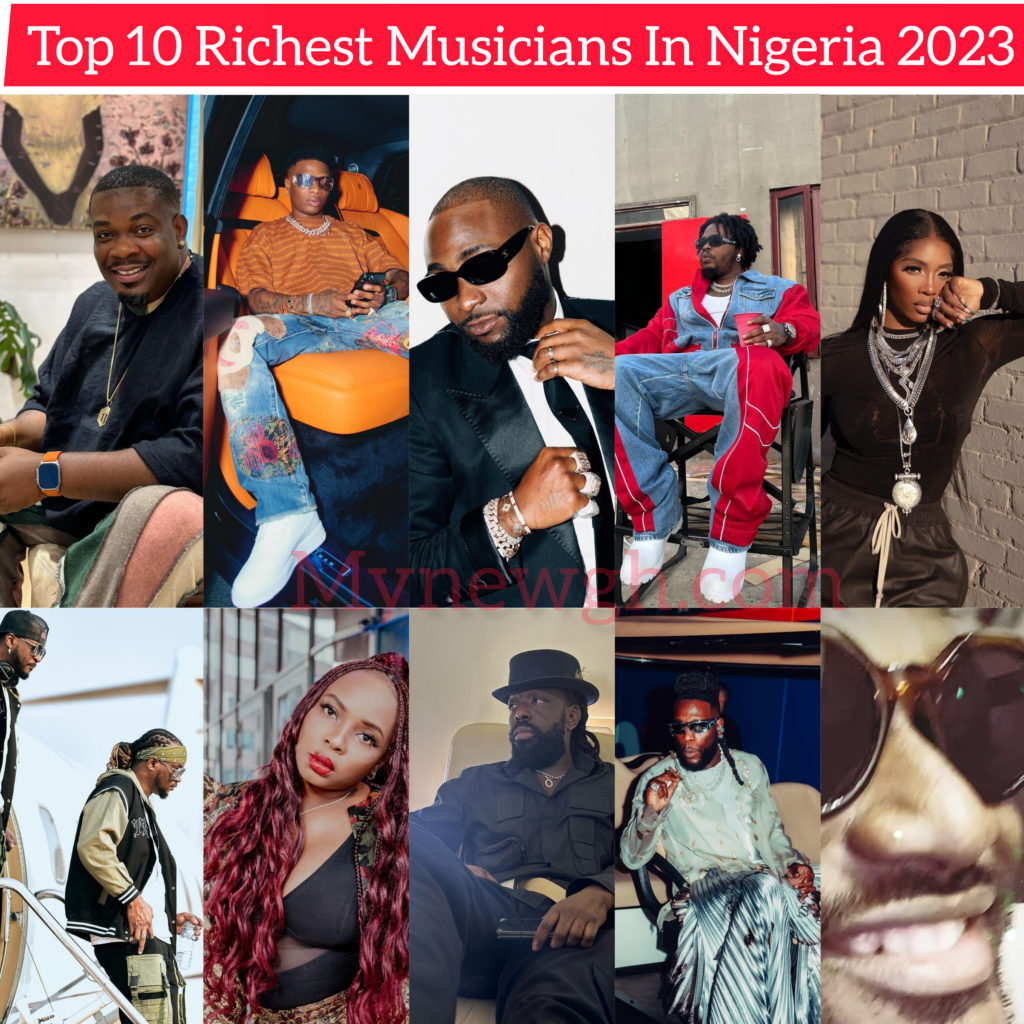 Top 10 Richest Musicians In Nigeria 2023