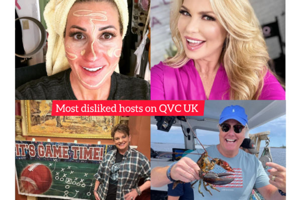 2023 Top 10 Most Disliked Hosts On QVC UK [Males & Females]