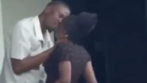 The Balcony video of man with two girls